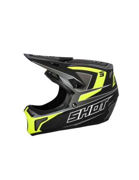 Casque Shot Rogue Enfant Armada noir jaune