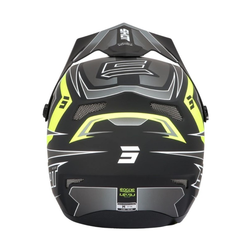 Casque Shot Rogue Enfant Armada noir jaune