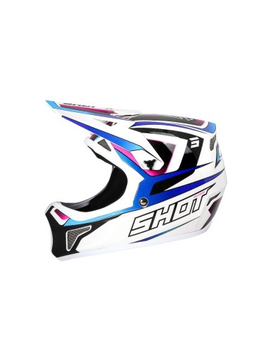 Casque Shot Rogue Enfant Armada Level White Blue Pearly