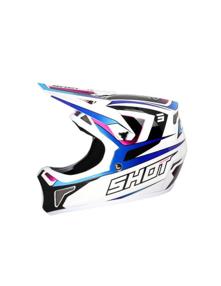 Casque Shot Rogue Enfant Armada Level White Blue Pearly