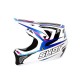 Casque Shot Rogue adulte Level White Blue Pearly
