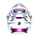 Casque Shot Rogue adulte Level White Blue Pearly