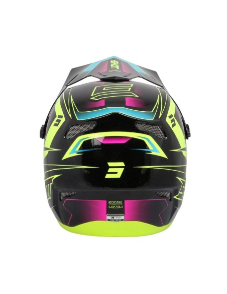 Casque Shot Rogue adulte Level Neon Yellow/Pink 2