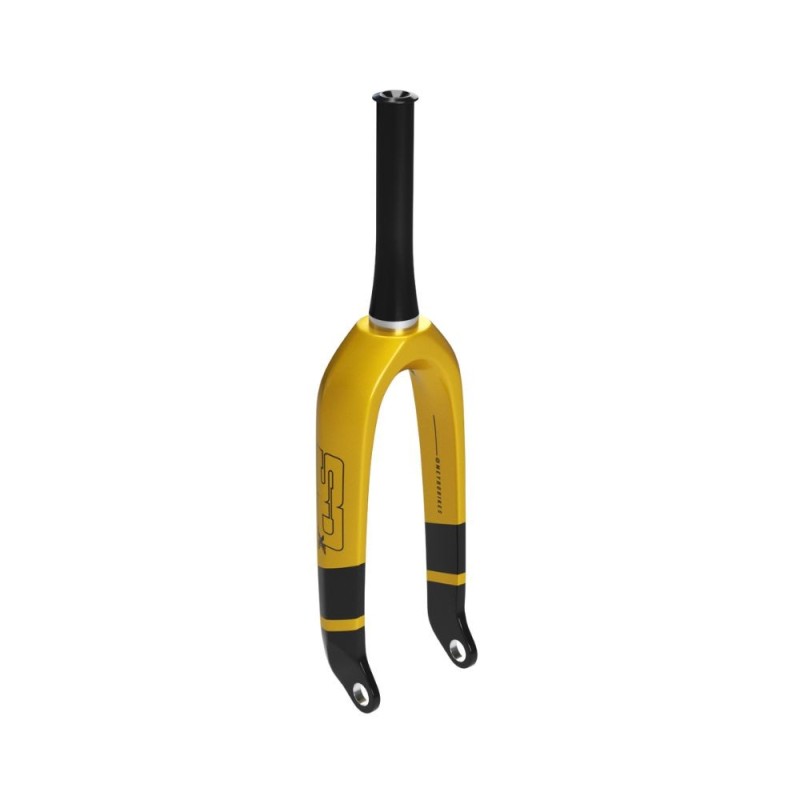 Fourche SD Carbon V2 20" TAPERED 20mm Black/Gold