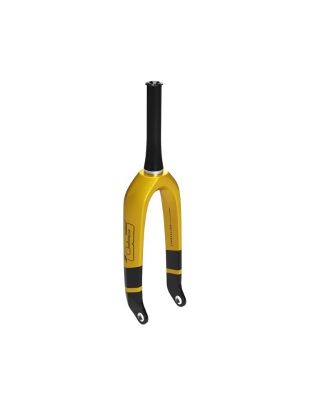 Fourche SD Carbon V2 20" TAPERED 20mm Black/Gold 2