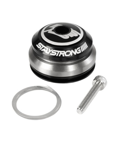 Jeu De Direction Stay Strong (IS) 1-1/8" vers 1" - Noir