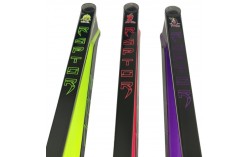 Cadre BMX carbone ICE RAPTOR Noir / Rouge Hot Chili PRO XL