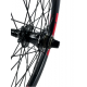 Roue arrière ICE RAPTOR 20'' Carbone Noire logo Rouge - Moyeu HACKER X 10-15