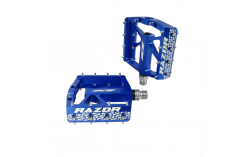 Pédales ICE RAZOR CNC Bleues