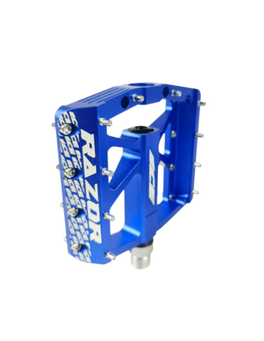 Pédales ICE RAZOR CNC Bleues