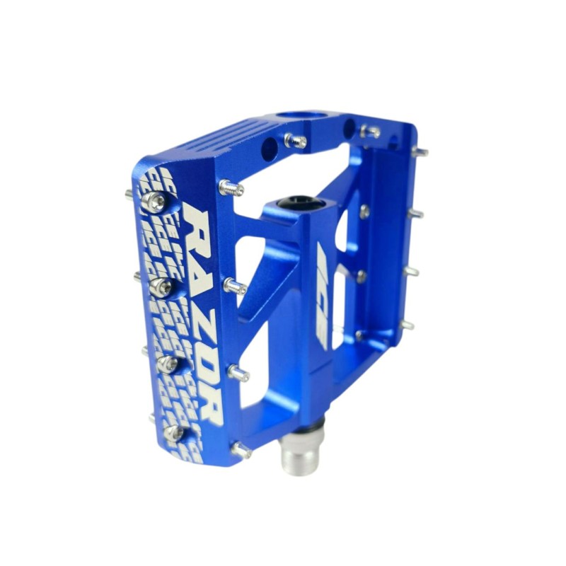Pédales ICE RAZOR CNC Bleues