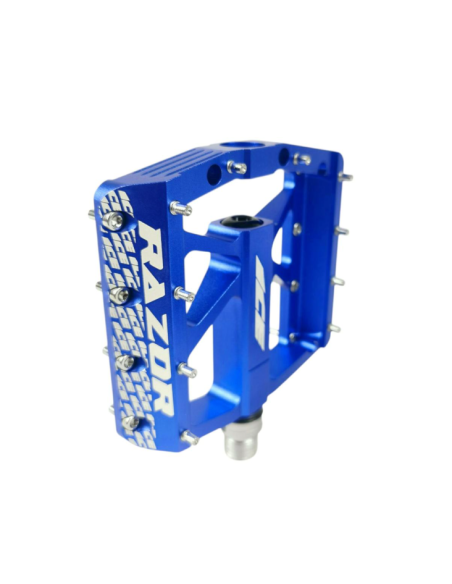 Pédales ICE RAZOR CNC Bleues 2