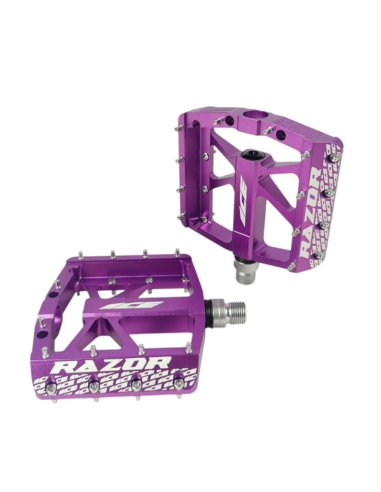 Pédales ICE RAZOR CNC Violet