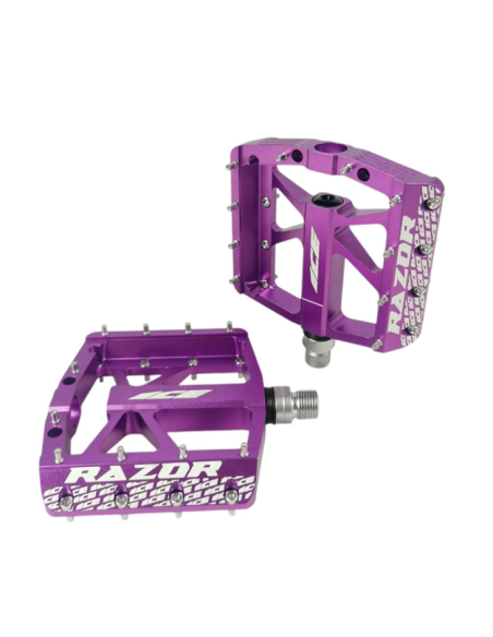 Pédales ICE RAZOR CNC Violet