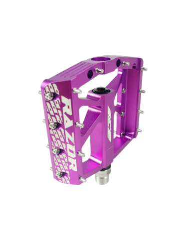 Pédales ICE RAZOR CNC Violet