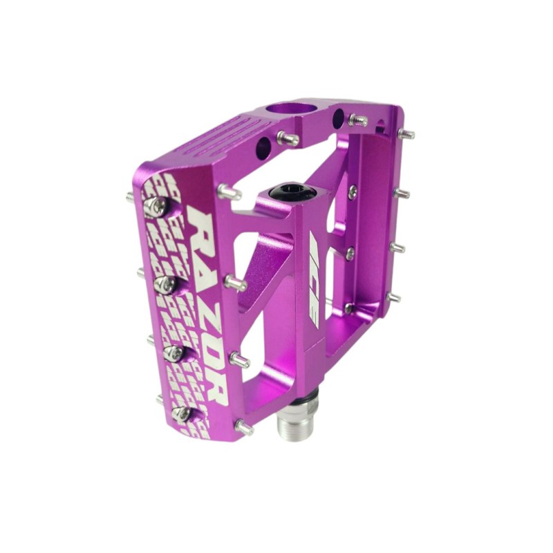 Pédales ICE RAZOR CNC Violet
