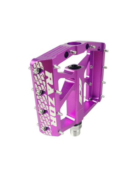 Pédales ICE RAZOR CNC Violet 2
