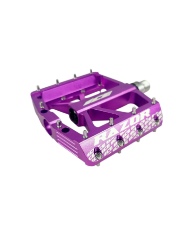 Pédales ICE RAZOR CNC Violet
