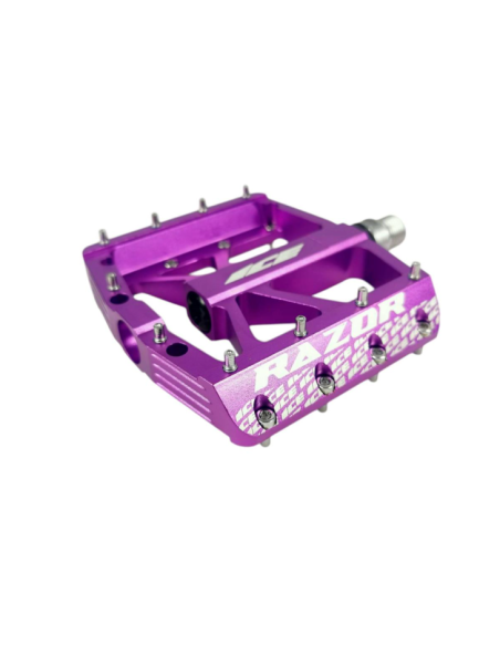 Pédales ICE RAZOR CNC Violet
