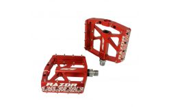 Pédales ICE RAZOR CNC Rouges