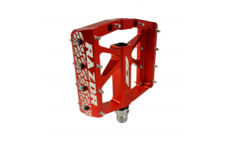 Pédales ICE RAZOR CNC Rouges