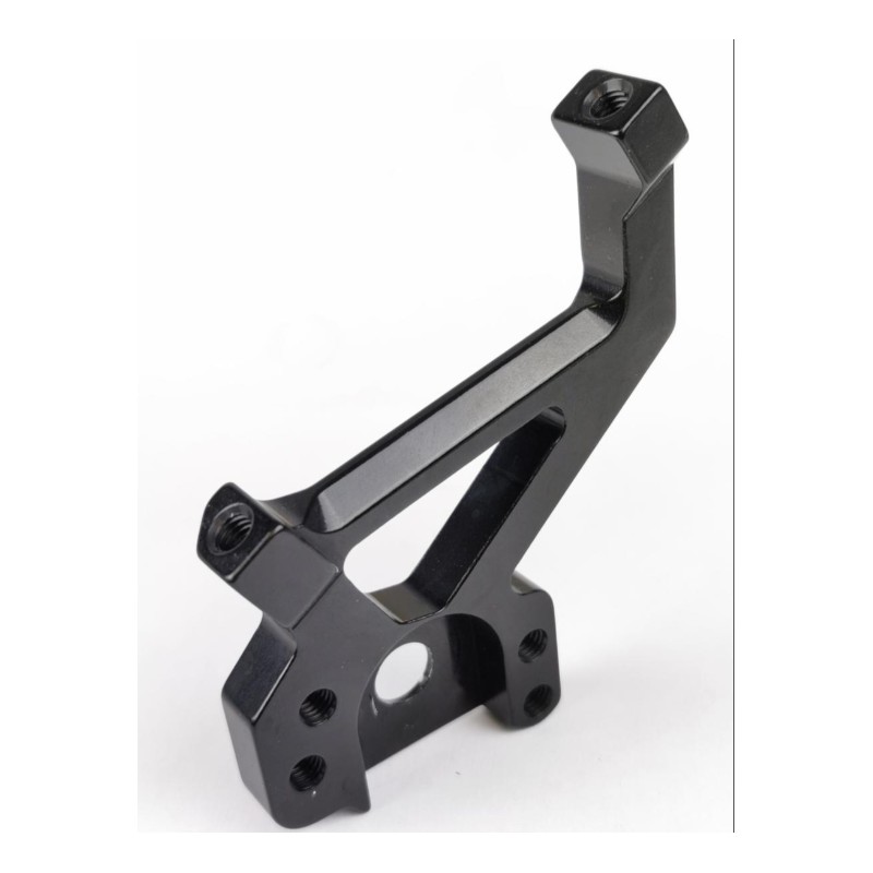 Adaptateur de frein à disque BMX ICE FAST Ø15mm + PLAQUE 15/20 CNC NOIR