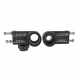 Paire de tendeurs de chaîne ICE pour axe de 15 & 10 mm noir
