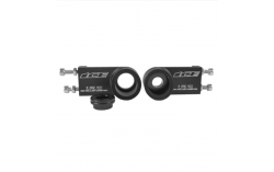 Paire de tendeurs de chaîne ICE pour axe de 15 & 10 mm noir
