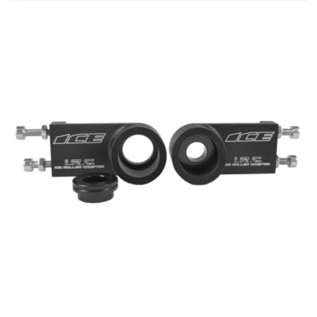 Paire de tendeurs de chaîne ICE pour axe de 15 & 10 mm noir