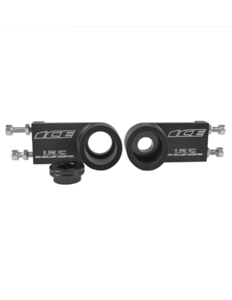 Paire de tendeurs de chaîne ICE pour axe de 15 & 10 mm noir