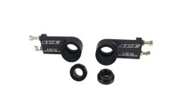 Paire de tendeurs de chaîne ICE pour axe de 15 & 10 mm noir