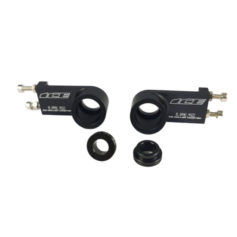 Paire de tendeurs de chaîne ICE pour axe de 15 & 10 mm noir