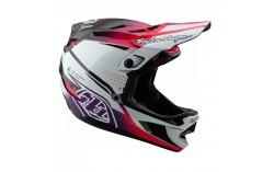 Casque Troy Lee Designs - D4 Carbon blanc
