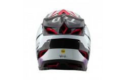 Casque Troy Lee Designs - D4 Carbon blanc