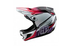 Casque Troy Lee Designs - D4 Carbon blanc