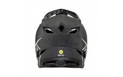 Casque Troy Lee Designs - D4 Carbon Noir gris