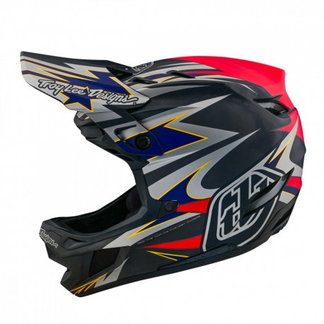 Casque Troy Lee Designs - D4 Carbon Noir gris