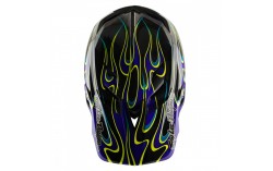 Casque Troy Lee Designs - D4 Carbon Noir violet