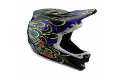Casque Troy Lee Designs - D4 Carbon Noir violet