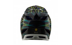 Casque Troy Lee Designs - D4 Carbon Noir violet