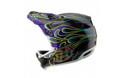 Casque Troy Lee Designs - D4 Carbon Noir violet