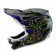 Casque Troy Lee Designs - D4 Carbon Noir violet