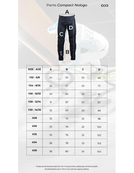 Pantalon NOLOGO Compact V2 NOIR enfant