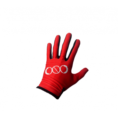 Gants NOLOGO SKIN ROUGE ENFANT