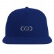 Snapback Cap NOLOGO BLEU