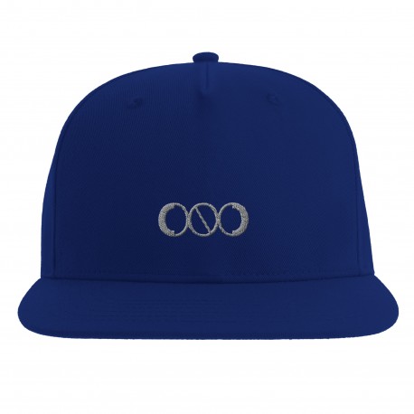 Snapback Cap NOLOGO BLEU