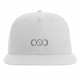 Snapback Cap NOLOGO BLANC