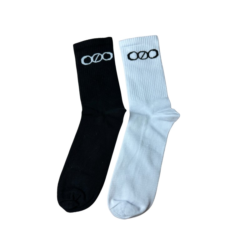 Chaussettes NOLOGO BLANC noir