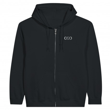 sweat capuche NOLOGO Unisex noir