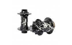 Moyeux Pride Matrix Splash Black/Silver - 10/10mm - 28H